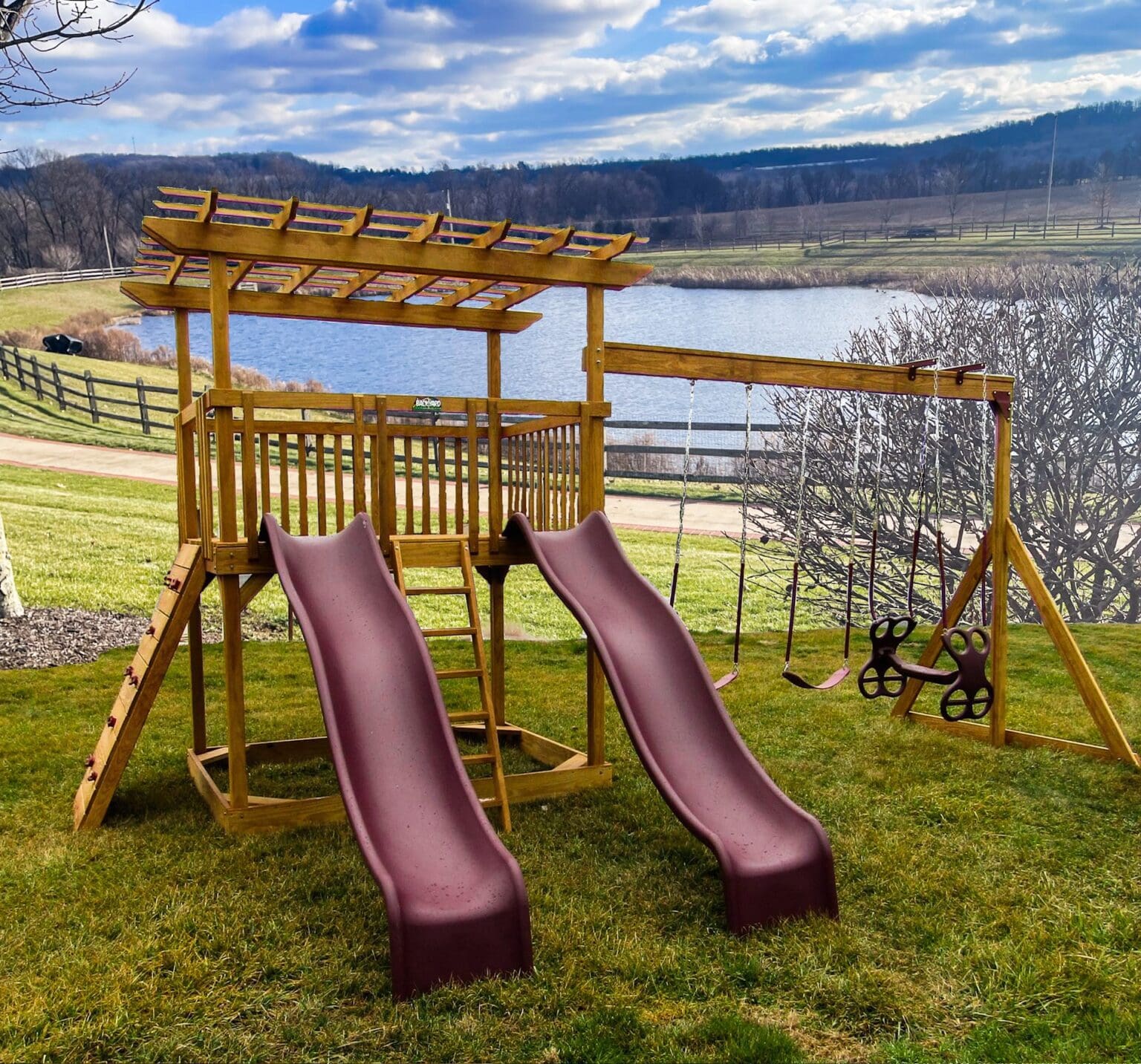 205 Pergola Backyard Wood